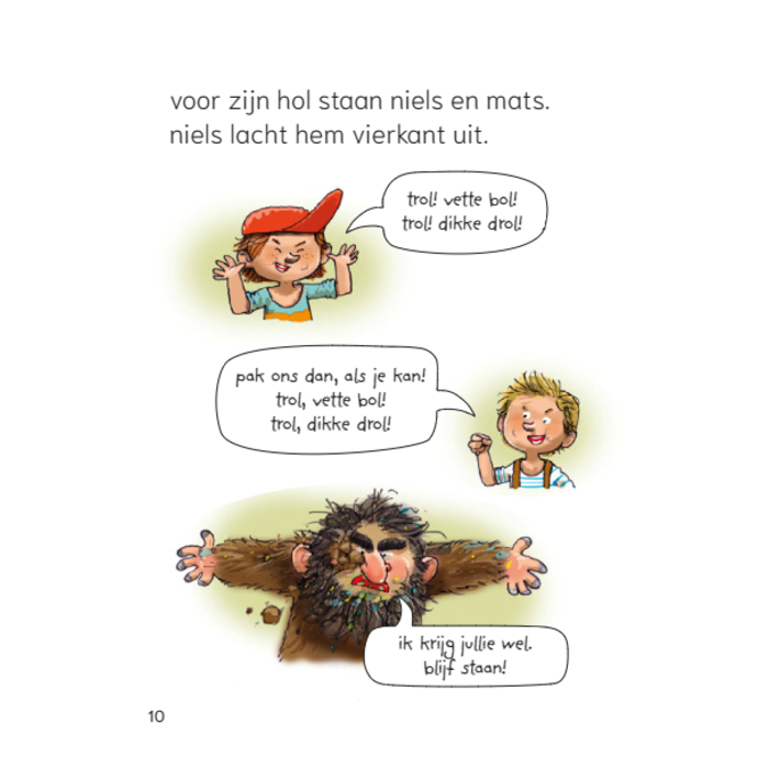 Deltas Ik lees en begrijp - Lol met trol (AVI E3 / AVI 3)