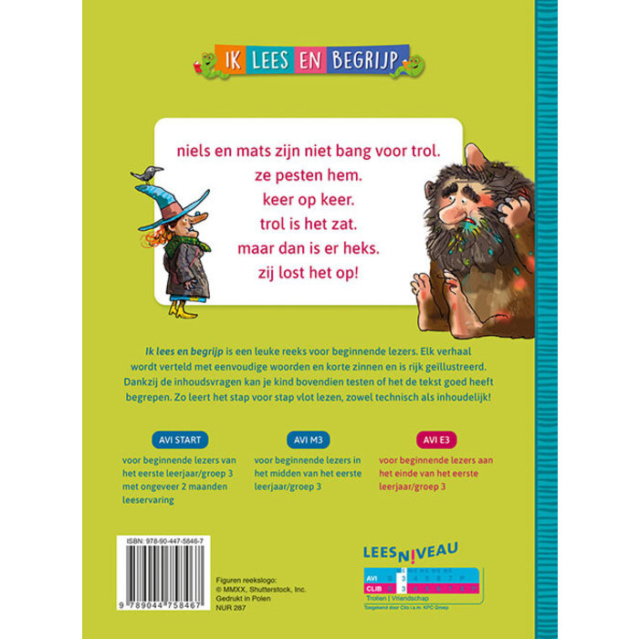 Deltas Ik lees en begrijp - Lol met trol (AVI E3 / AVI 3)
