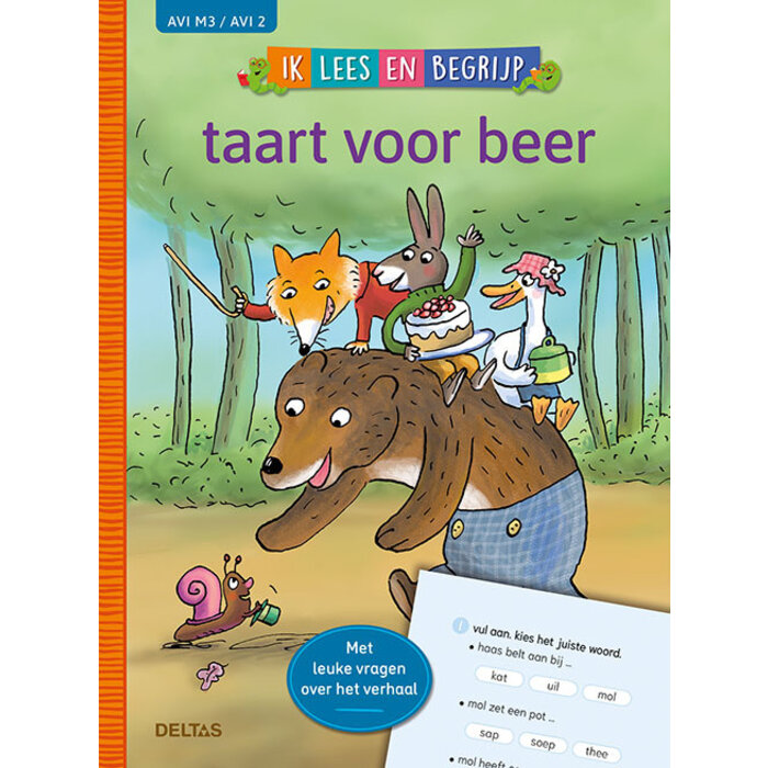 Deltas Ik lees en begrijp - Taart voor beer (AVI M3 / AVI 2)