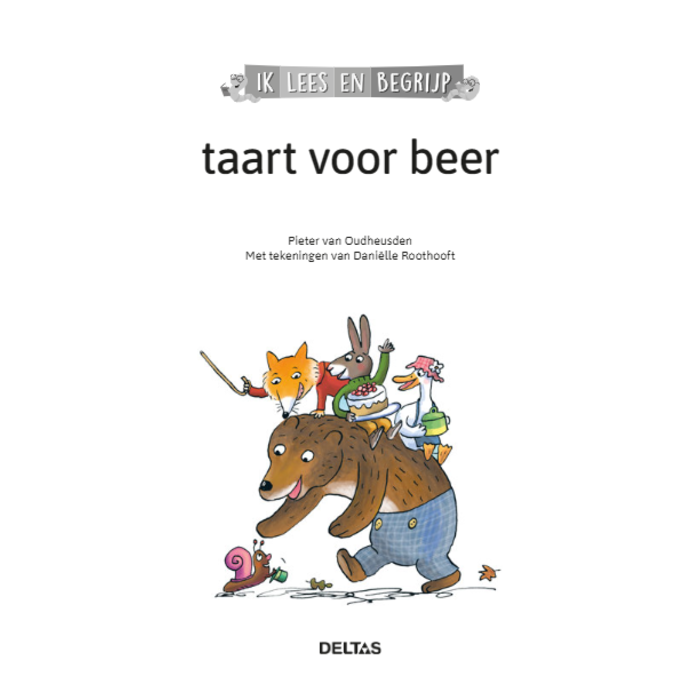 Deltas Ik lees en begrijp - Taart voor beer (AVI M3 / AVI 2)