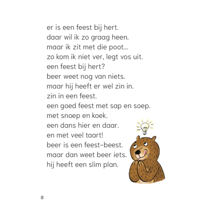 Deltas Ik lees en begrijp - Taart voor beer (AVI M3 / AVI 2)