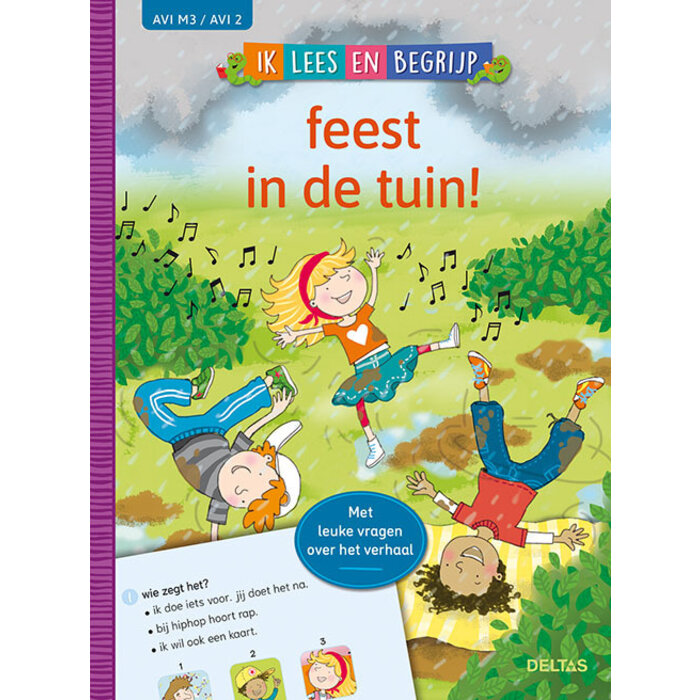 Deltas Ik lees en begrijp - Feest in de tuin! (AVI M3 / AVI 2)