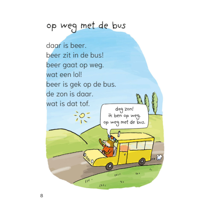 Deltas Ik lees en begrijp - Met beer naar de zee (AVI START / AVI 1)