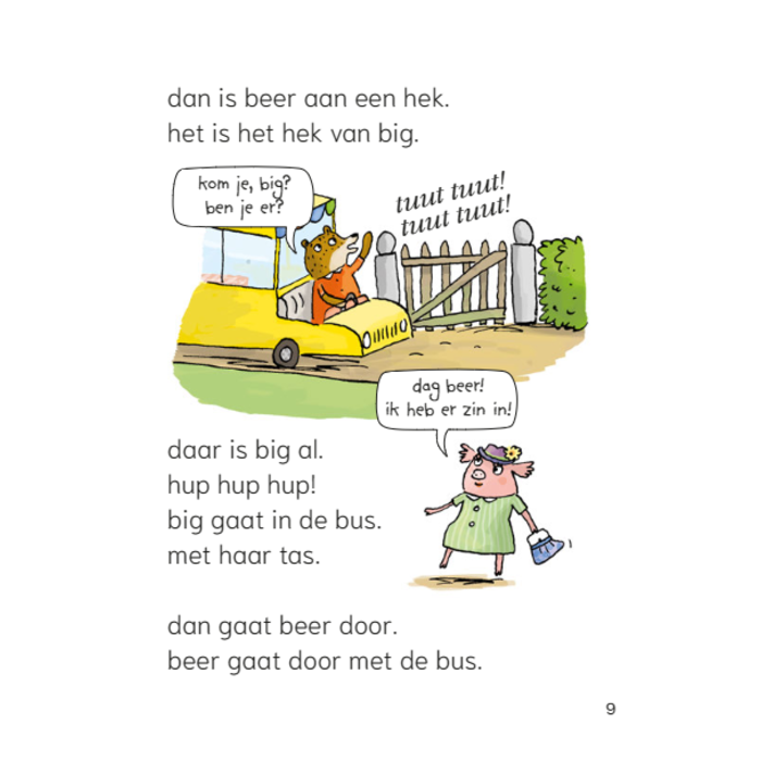 Deltas Ik lees en begrijp - Met beer naar de zee (AVI START / AVI 1)