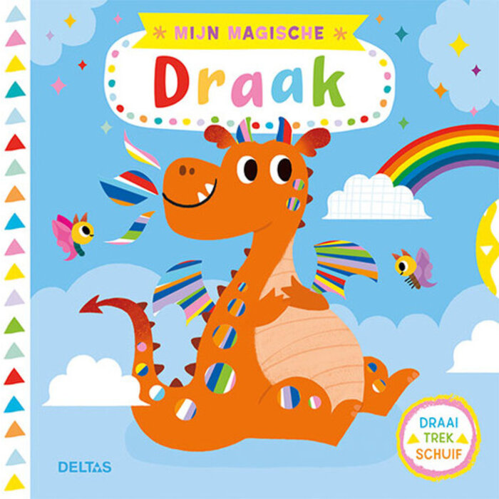 Deltas Kijk en ontdek - mijn magische draak (draai, schuif en trek)