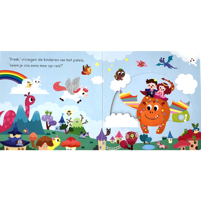 Deltas Kijk en ontdek - mijn magische draak (draai, schuif en trek)