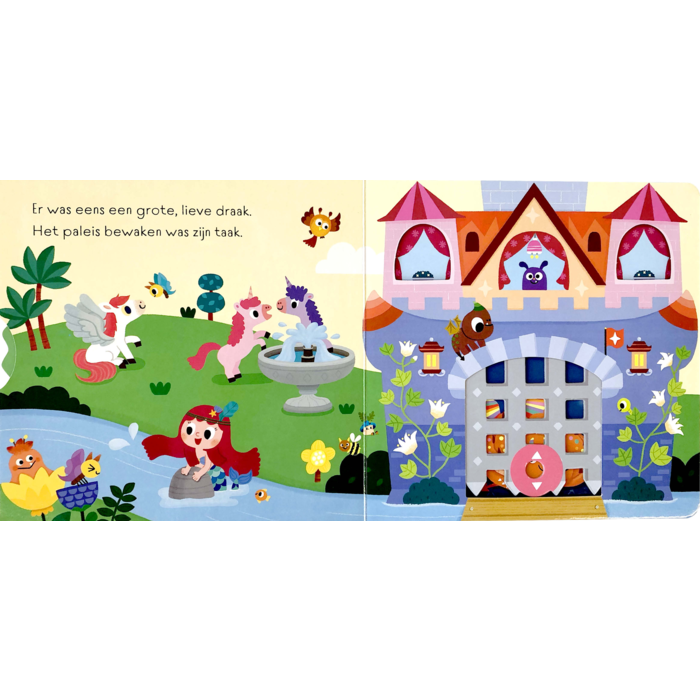 Deltas Kijk en ontdek - mijn magische draak (draai, schuif en trek)