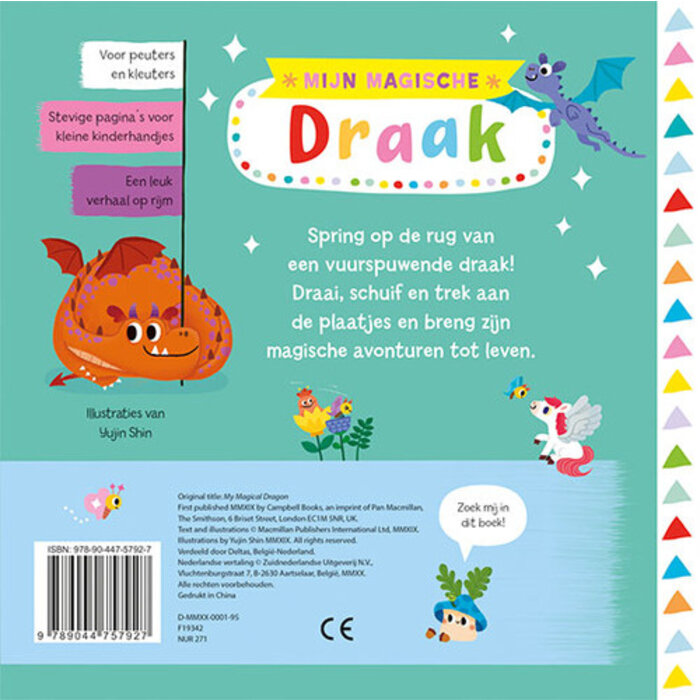 Deltas Kijk en ontdek - mijn magische draak (draai, schuif en trek)