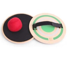BS Toys Vangspel - houten vangers met klittenband