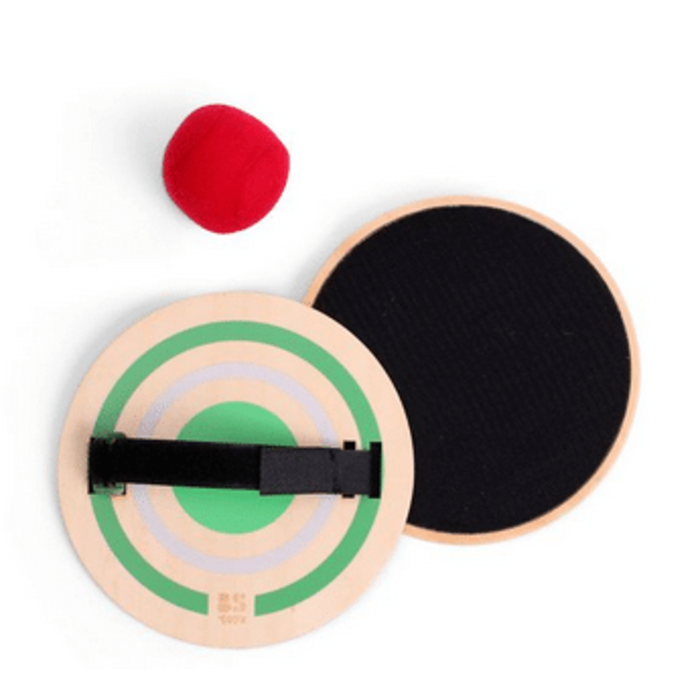 BS Toys Vangspel - houten vangers met klittenband