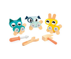 Janod Houten speelgoed - Brico'kids - dieren