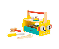 Janod Houten speelgoed - Brico'kids - gereedschapskist robot