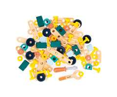 Janod Houten speelgoed - Brico'kids - knutselton (100 stuks)