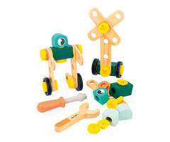 Janod Houten speelgoed - Brico'kids - knutselton (50 stuks)