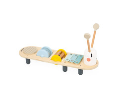 Janod Houten speelgoed - Rups muziek - Sweet Cocoon