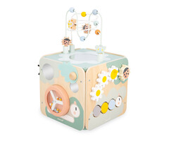 Janod Houten speelgoed - Activiteitenkubus maxi - Sweet Cocoon