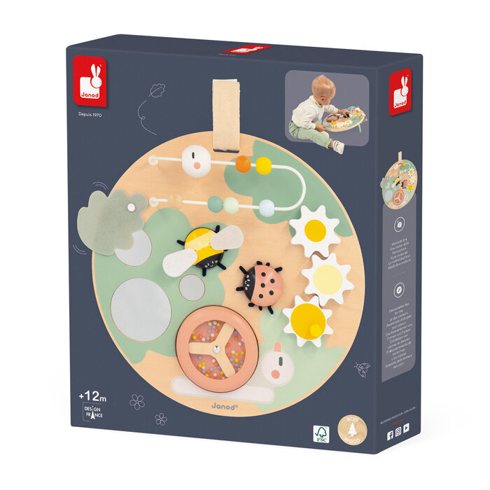 Janod Houten speelgoed - activiteitenbord - Sweet Cocoon