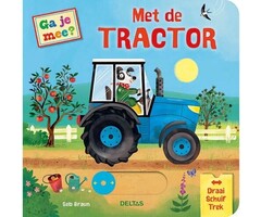 Deltas Kijk en ontdek - met de tractor (draai, schuif en trek)