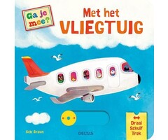 Deltas Kijk en ontdek - met het vliegtuig (draai, schuif en trek)