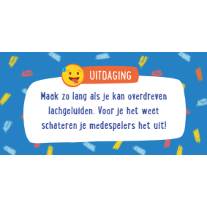 Deltas Doosje met kaarten - laat met niet lachen