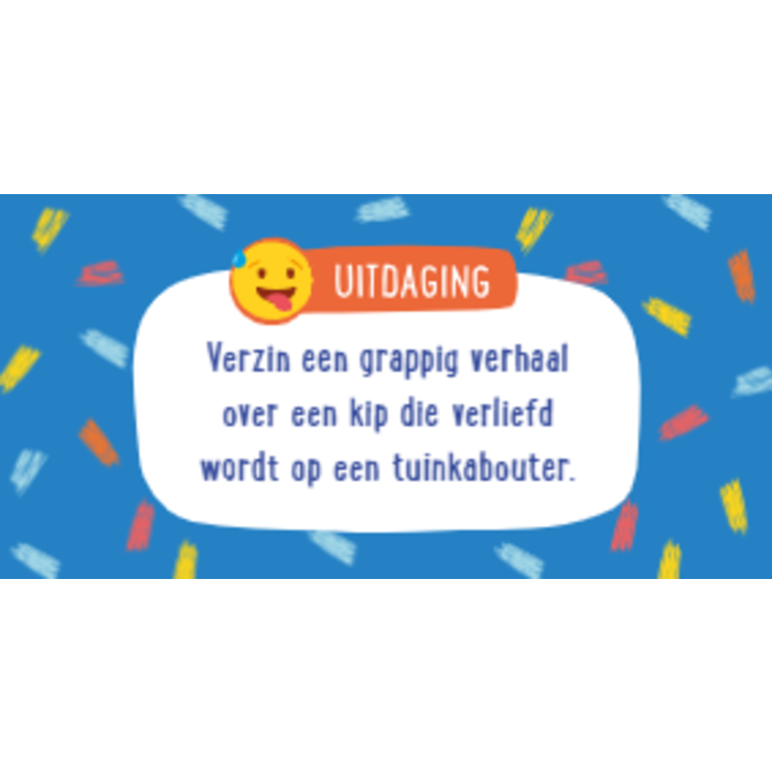 Deltas Doosje met kaarten - laat met niet lachen