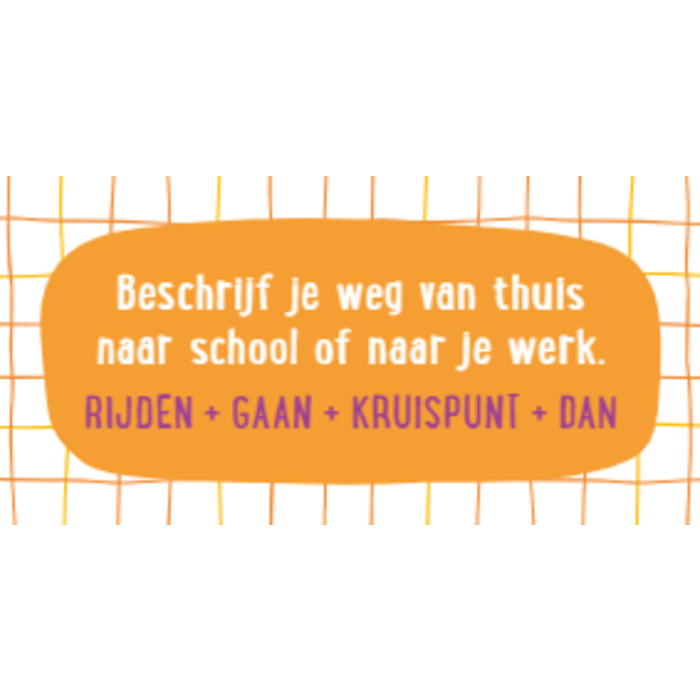 Deltas Doosje met kaarten - let op je woorden