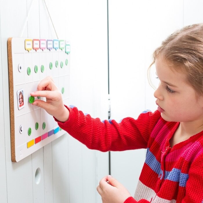 Gezinnig Weekpeek - weekplanner voor kinderen