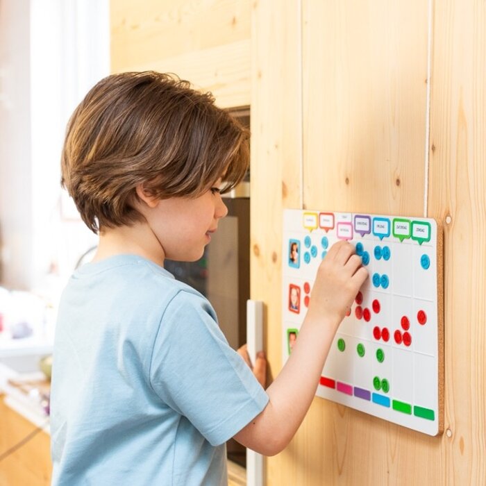 Gezinnig Weekpeek - weekplanner voor kinderen