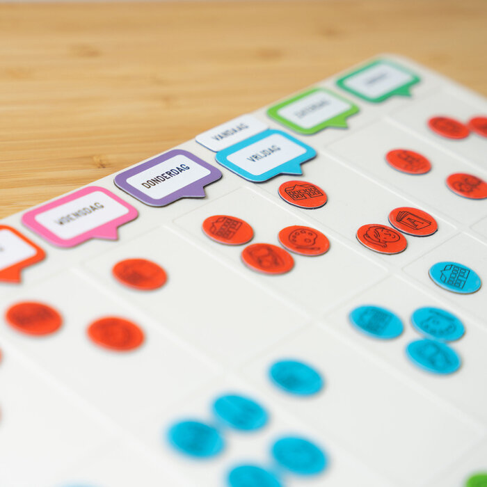 Gezinnig Weekpeek - weekplanner voor kinderen