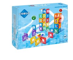 Coblo Magnetische tegels - Classic Knikkerbaan - 100 stuks