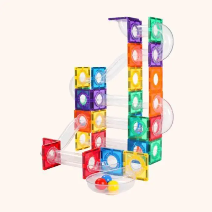 Coblo Magnetische tegels - Classic Knikkerbaan - 100 stuks