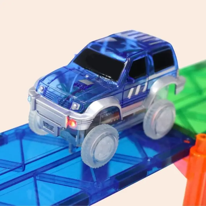 Coblo Magnetische tegels - Classic Magnetische Racebaan - 70 stuks