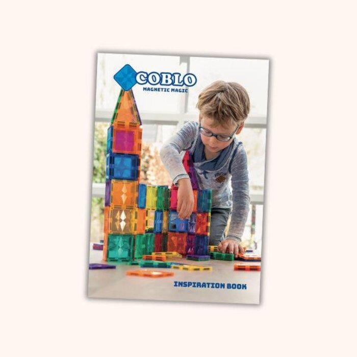 Coblo Magnetische tegels - Pastel - 100 stuks