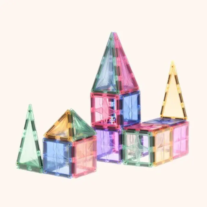 Coblo Magnetische tegels - Pastel  - 35 stuks