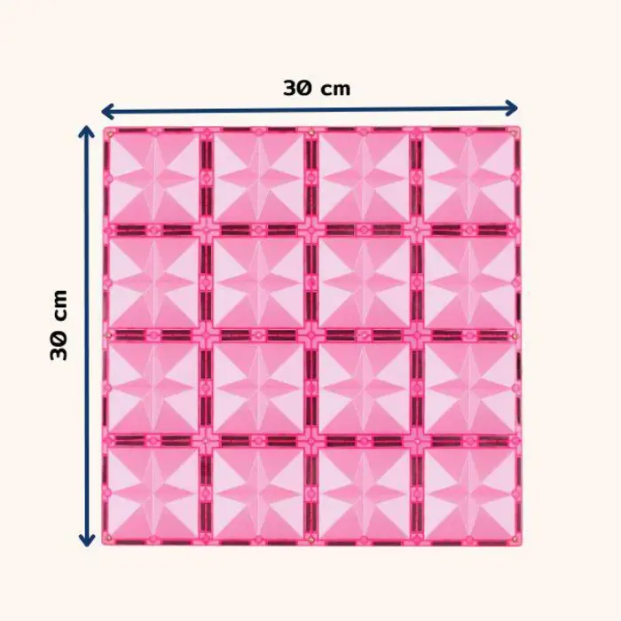 Coblo Magnetische tegels - Pastel Basisplaten - 2 stuks - Uitbreidingen