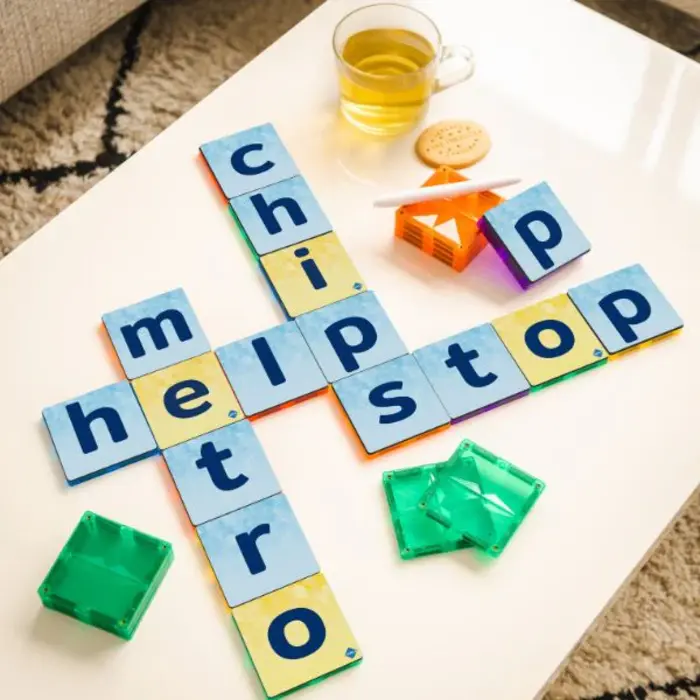 Coblo Magnetische tegels - Toppers Kleine Letters - 60 stuks