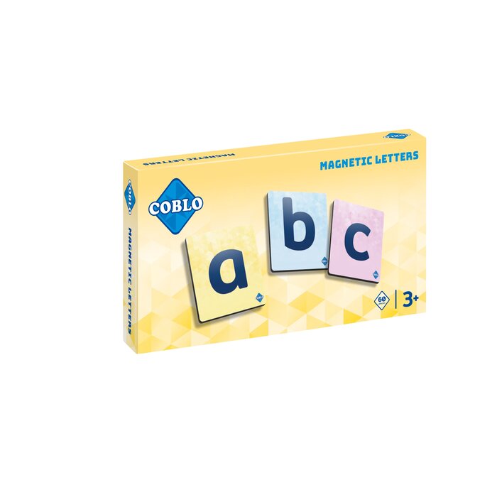 Coblo Magnetische tegels - Toppers Kleine Letters - 60 stuks