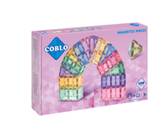 Coblo Magnetische tegels - Pastel - 100 stuks