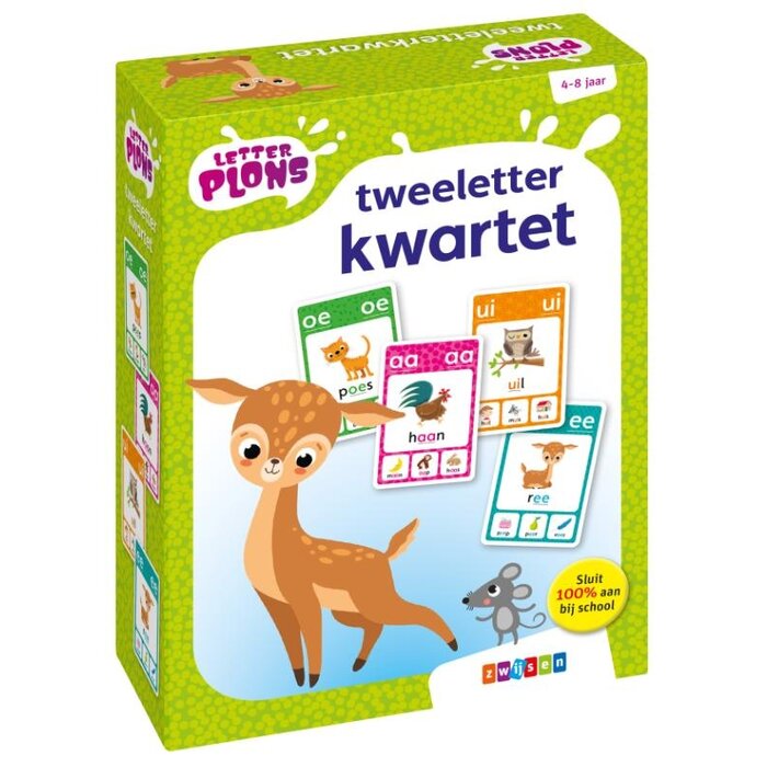 Letterplons Tweeletterkwartet