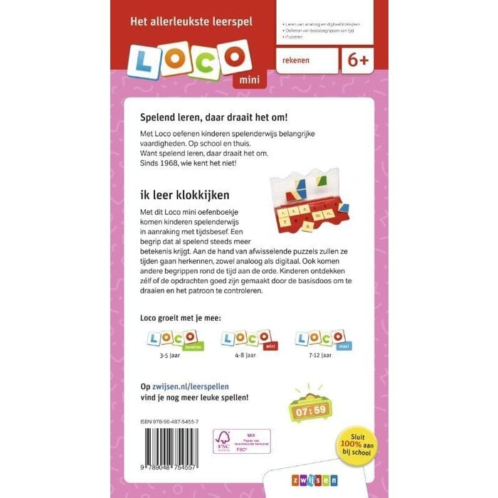 Loco Ik leer klokkijken (mini)