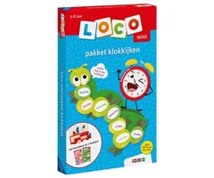 Loco Pakket - basisdoos met 2 boekjes - ik leer klokkijken (mini)
