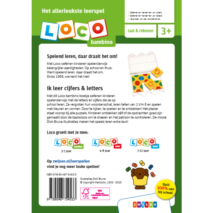 Loco Nijntje - ik leer cijfers en letters (bambino)