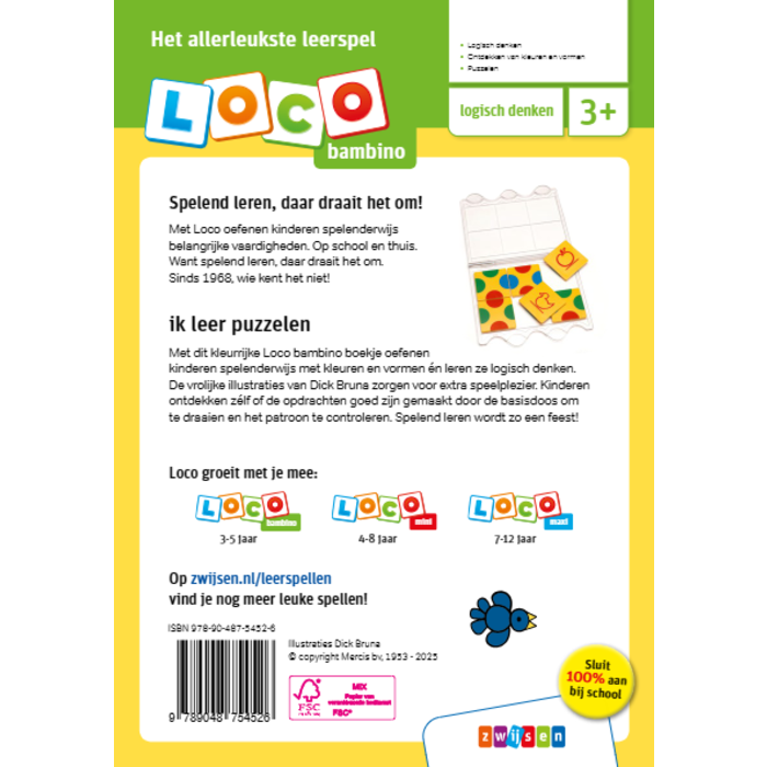Loco Nijntje - ik leer puzzelen (bambino)