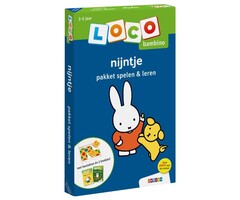 Loco Nijntje - pakket - basisdoos met 2 boekjes - spelen en leren (bambino)