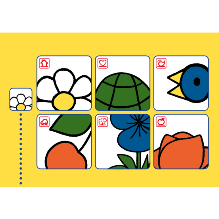 Loco Nijntje - pakket - basisdoos met 2 boekjes - spelen en leren (bambino)