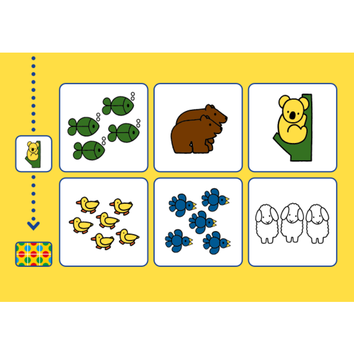 Loco Nijntje - pakket - basisdoos met 2 boekjes - spelen en leren (bambino)