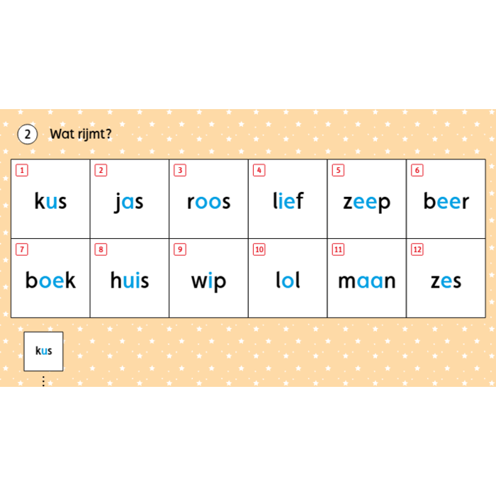 Loco Pakket - de Zoete Zusjes - spelen met letters en woorden - basisdoos met 2 boekjes (mini)