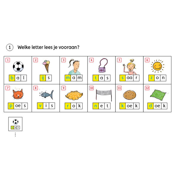 Loco De zoete zusjes - spelen met woorden (mini)