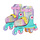 Switch Skeelers, skates - rainbow (maat 29 t/m 33)
