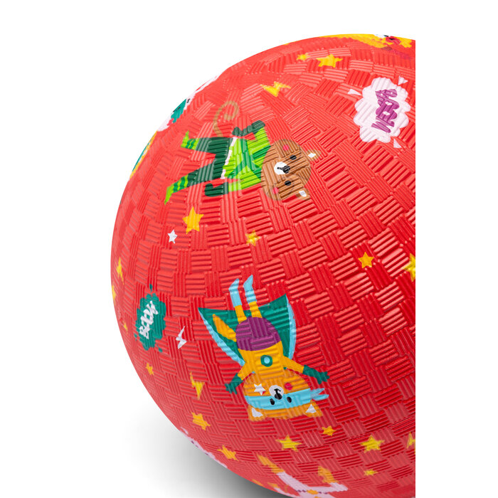 Little L Sensorisch speelgoed - rubber bal - Superhelden, 18 cm